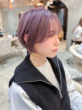 ロンド エスポワール 錦糸町(Lond espoir) 武井俊樹/ハッシュカット似合わせフルバングイメチェンショート