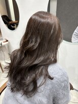 グラフ 立川(Graph.)&nbsp;ブリーチなしダブルカラーシアマロンブラウンミディアム