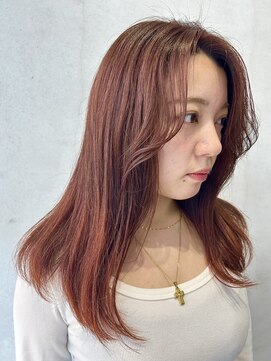 ミント(mint) ☆春夏はこれ！！ブリーチなしオレンジブラウン！！☆