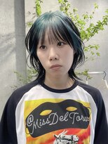 キャロルガーデンズ ボコカ 表参道(Carroll Gardens bococa)&nbsp;ルーツカラー レイヤー ミントグリーン　【azu】