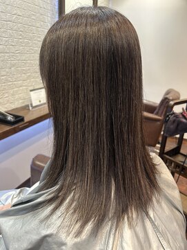 ヘアー サロン アットシュシュ(Hair Salon At'shushu) 大人のサラサラ縮毛矯正♪プレミアムトリートメントとともに。