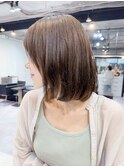 ☆艶髪おとなボブ骨格改善顔周りカット