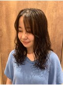 ふわっとパーマ☆宿里沙也香