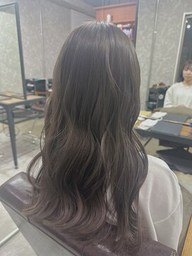 ゴーグッド(GO GOOD.) ロング×グレージュ