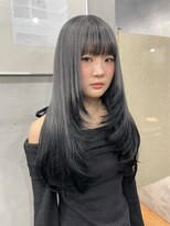 ジーナ(XENA) 小顔に見せるヘア×デザインカラー×渋谷