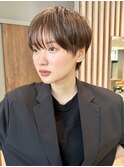 大人マッシュショート/ハンサムマッシュ/ショートヘア/表参道