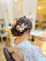 リノ(Lino)&nbsp;卒業式ヘアアレンジ