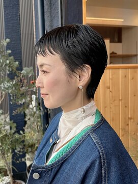 オアシス(oasis) 【oasisオグラ】オン眉ベリーショートタイト仕上げ