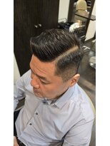オムヘアーバイグルーマーズ(HOMME HAIR by GROOMER/S)&nbsp;外国人クセ毛風コテパーマ　HOMMEHAIR2nｄ江ヶ崎