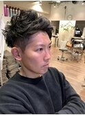 【BOTANIUM】2ブロックジェットモヒカンパーマ☆