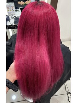 スタイル 横浜(STYLE) 【担当　金光】ダブルカラー/ケアブリ/ハイトーン/ピンク/