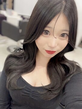 マーシュ 梅田(marshu) 吉岡Style/ワンホン/アディクシーカラー/オフブラック