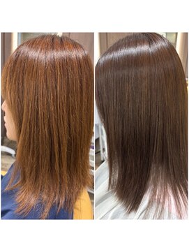 アロン(Allons Ginza) 【髪質改善】酸性ストレート/銀座