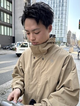 ヌープヘアーアイス(NUUP.hair ici) men's/爽やかメンズショート.カジュアルスタイル.