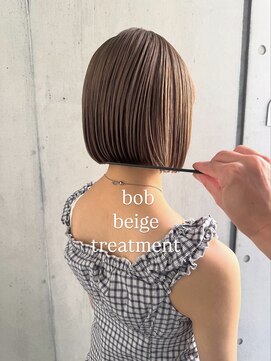 ユノ(juno) 【小顔効果◎】大人可愛い丸みボブ