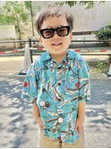 【キッズカット】爽やかソフトツーブロック！