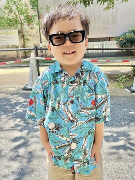 モク 神戸元町店(MOK) 【キッズカット】爽やかソフトツーブロック！