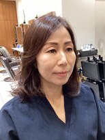 ピークアブー アヴェダ アトレ恵比寿(PEEK-A-BOO AVEDA)&nbsp;ミディアムレイヤーベージュブラウン