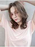 【GEEKS渋谷】ハッシュカット/顔周りレイヤー/冬カラー/20代30代