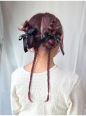 【Shiori】ガーリーヘアアレンジ