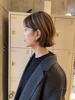 エインアンリー 明治神宮前(AIN.ANLY.)&nbsp;毛先パーマ、ニュアンスパーマ、ボブパーマ、ゆるめパーマ