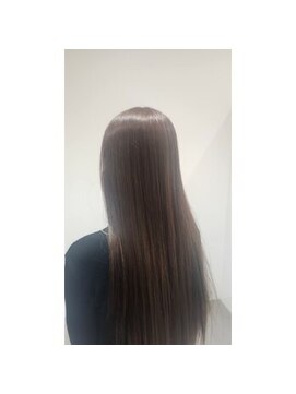 アース 上大岡店(HAIR&MAKE EARTH) ブリーチなしの透明感のあるブラウン【上大岡】