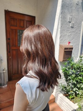 アルメリア 池袋(Arumeria) オレンジブラウン　10代20代30代大人キレイ大人可愛い髪質改善