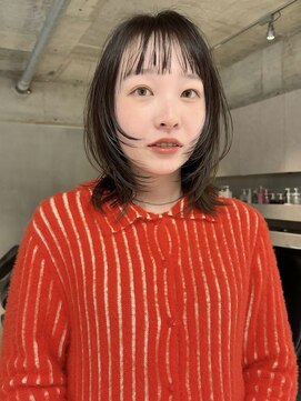 フィルムス 表参道(FILMS) ココアベージュ/黒髪/クラゲヘアー/オリーブグレー/ボブ/表参道