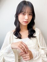 アース 市ヶ谷店(HAIR&MAKE EARTH)&nbsp;透明感◎20代30代髪質改善ロング×韓国風くびれ