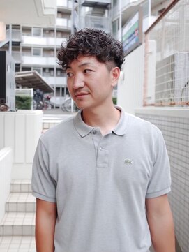 リビング 津田沼(LIVING) 千葉駅MEN’S HAIR/サーフカール/刈り上げセンターパート