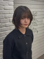 アテバイルイス 喜連瓜破(ATE by luis)&nbsp;ナチュラルくびれボブ×顔周りレイヤー