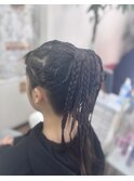 ダンス用ヘアセット