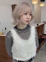リヴ オオサカ(LIV OSAKA)&nbsp;ホワイトミルクティー/ケアブリーチ/トリプルカラー/梅田