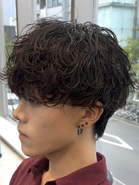 メンズサロン ノード 栄(men’s salon NODE) シャドウパーマニュアンスパーマ波巻きスパイラルパーマ名古屋栄