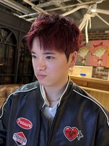 ノラ ヘアーサロン(NORA HAIR SALON)&nbsp;【石山】アクティブショート×レッドカラー