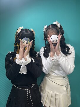 リエラ 新宿(RIERA) 編み上げ&三つ編みハーフツイン
