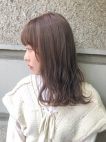 シロ 大名2号店(SiLO)&nbsp;透明感カラー◯ミルクティーベージュ/天神大名髪質改善、