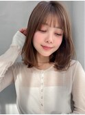 うるツヤこなれヘア薄めバングナチュラルショート#600g0624