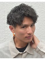 フリーク バーバーショップ 都島店(FREAK BARBER SHOP)&nbsp;縦落ちツイストスパイラルコンマバング