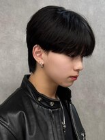 エルマーク 立川(L-MARK)&nbsp;マッシュヘア/黒髪/メンズカット/men's/フェザーパーマ