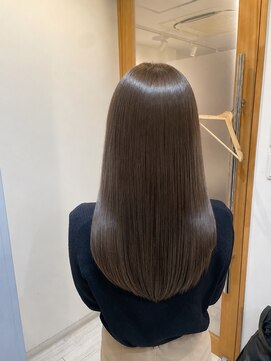 ヘアコレクション アンジュ(Hair collection Unge) 髪質改善カラー+水素ケア