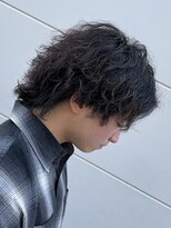リベラル(liberal) メンズウルフ波巻きパーマ
