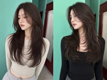 モルト 麻生(molt)の写真/《レイヤーカット特化》海外バタフライカット/ワンホンレイヤー/韓国ヘア『人生変わる過去一のロングヘア』