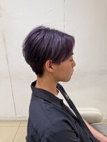 アッシュ 中目黒店(Ash)&nbsp;ディープアメジスト×センターパート