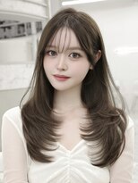 コア 銀座(COA)&nbsp;2wayバング×顔まわり韓国ロングレイヤー