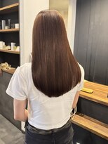 ニュートライズ(NEUTRIZE) ピンクベージュ ロングヘア 髪質改善