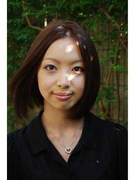 クープ ヘアーベー 船堀店(COUPE hair.b) 前下がりボブ☆ローズパープル【coupe 森井】