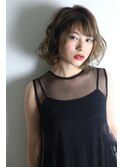 オートクチュールボブモノトーンアッシュオリージュ