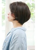【30代40代50代】 ナチュラルショートボブ