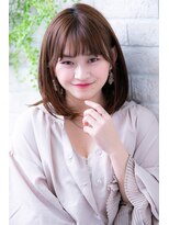 ヘアーアートシフォン 川口東口店(hair art chiffon)&nbsp;チョコレートアッシュor大人ガーリーのプリカールスタイル